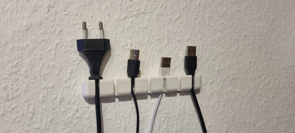 Kabel-Wandhalterung USB Kabelhalter - Bild 1
