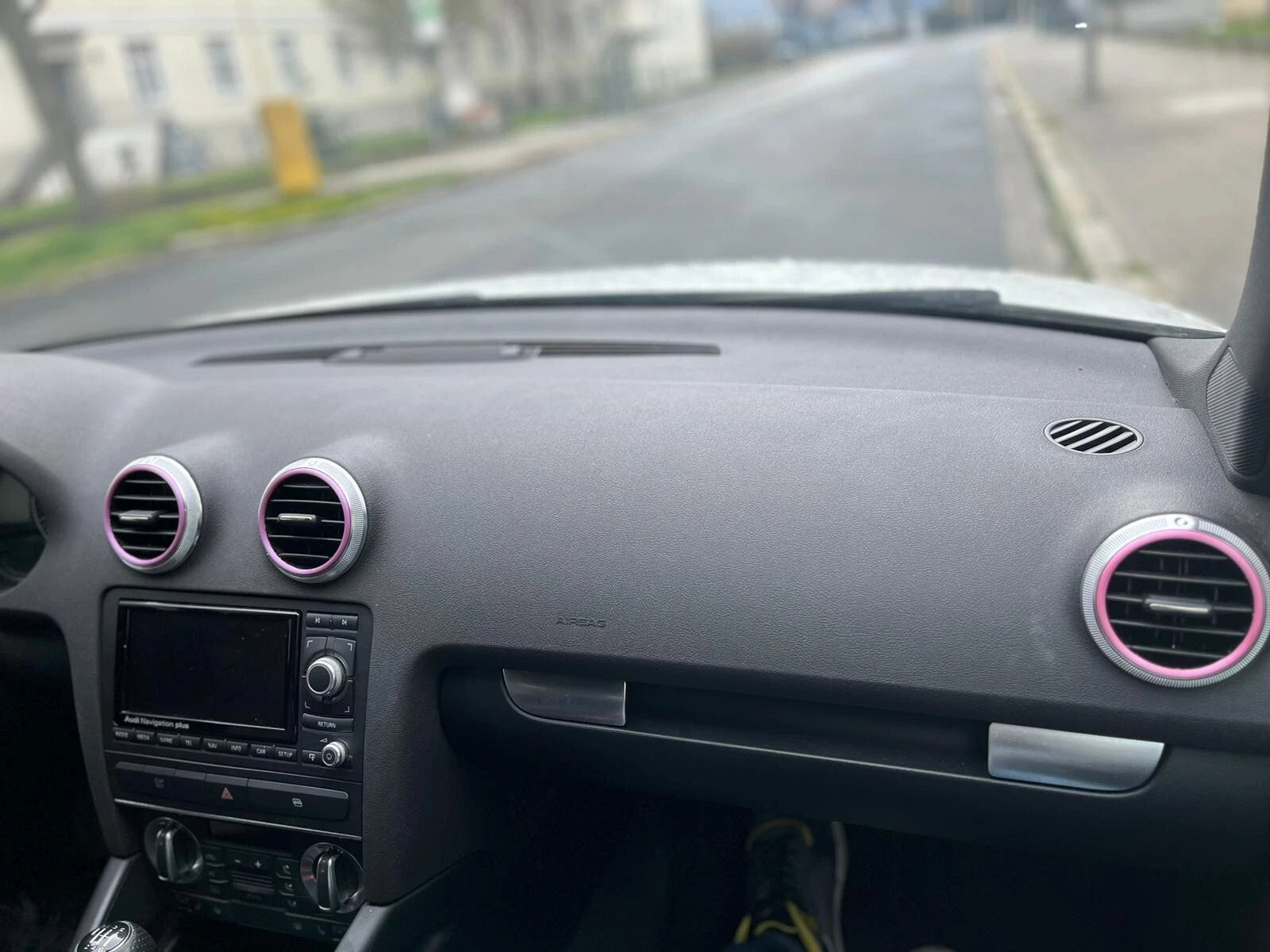 A3 8P Lüftung Ring farbig Wunschfarbe Facelift und Vorfacelift - Bild 9