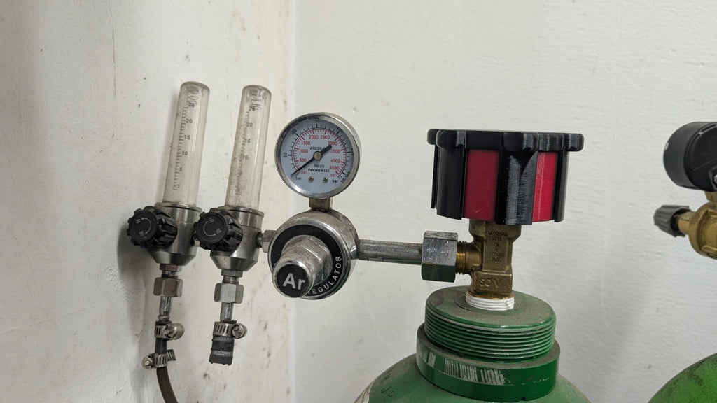 Gasflaschen Ventil Indikator Ventilanzeiger Wig Mig Mag Schweißgerät Argon Co2 - Bild 7