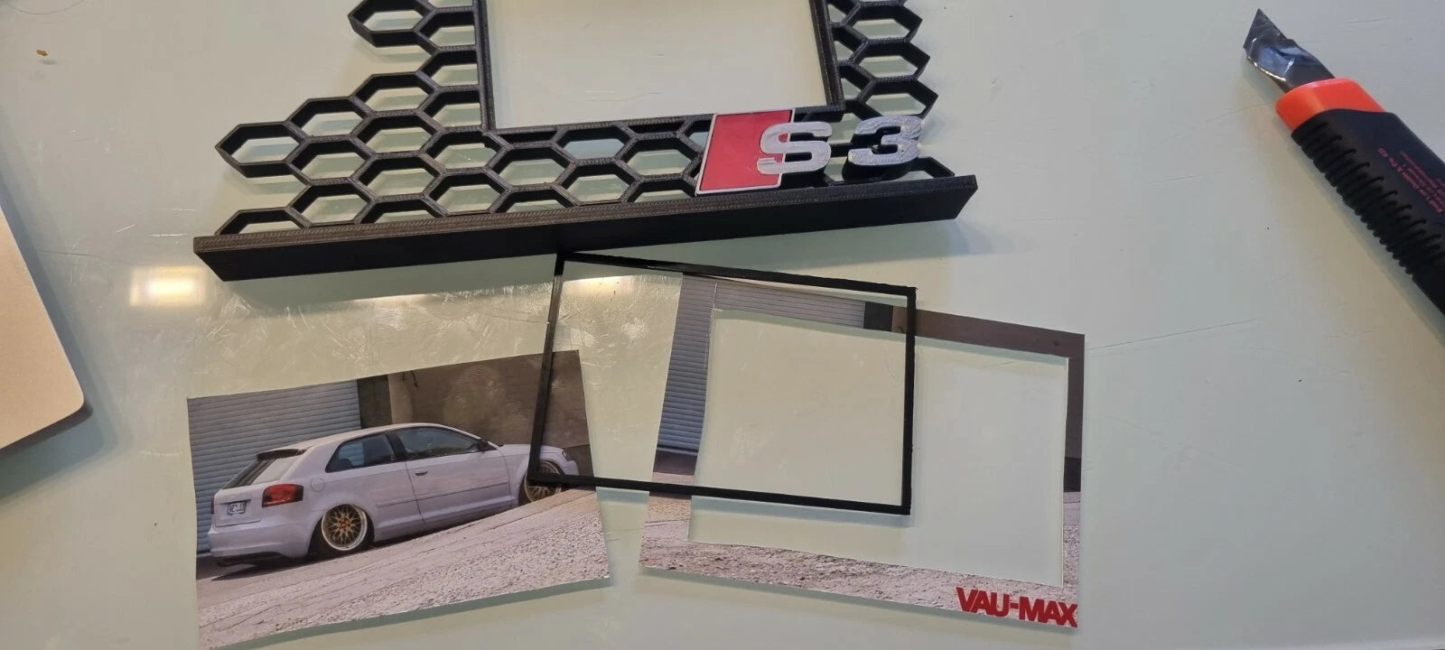 Bilderrahmen Für Audi S und RS S1 S2 S3 S4 S5 S6 S7 S8 RS2 RS3 RS4 RS5 RS6 RS7 - Bild 11