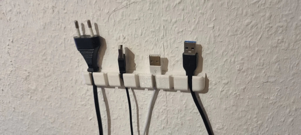 Kabel-Wandhalterung USB Kabelhalter - Bild 3