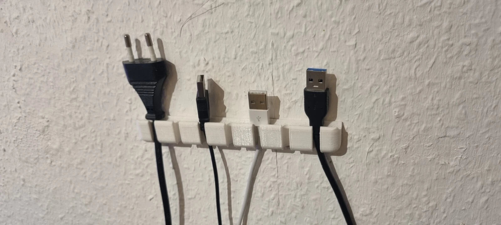 Kabel-Wandhalterung USB Kabelhalter - Bild 3
