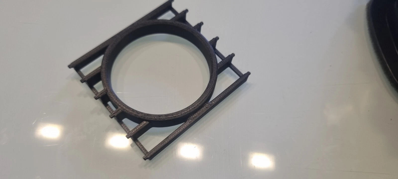 Halter für Ladedruckanzeige für VW Polo gauge holder - Bild 4
