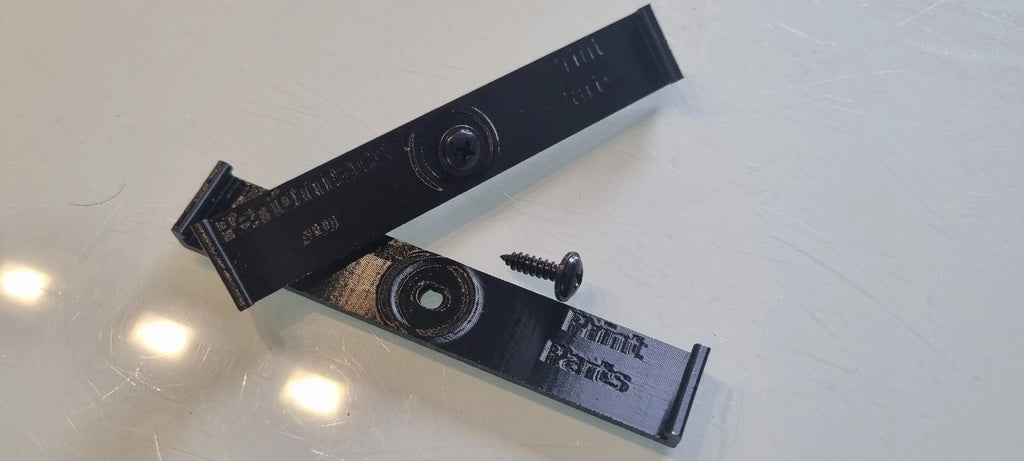 schraubbarer Kennzeichenhalter UNIVERSAL Rahmenlos Klemmung ALU Kennzeichen - Bild 3