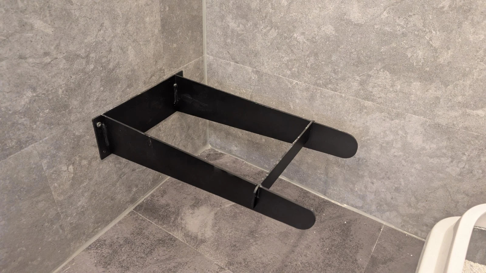 Katzentoilette Erhöhung für Roboterstaubsauger freischwebender Halter Wandmontag - Bild 4