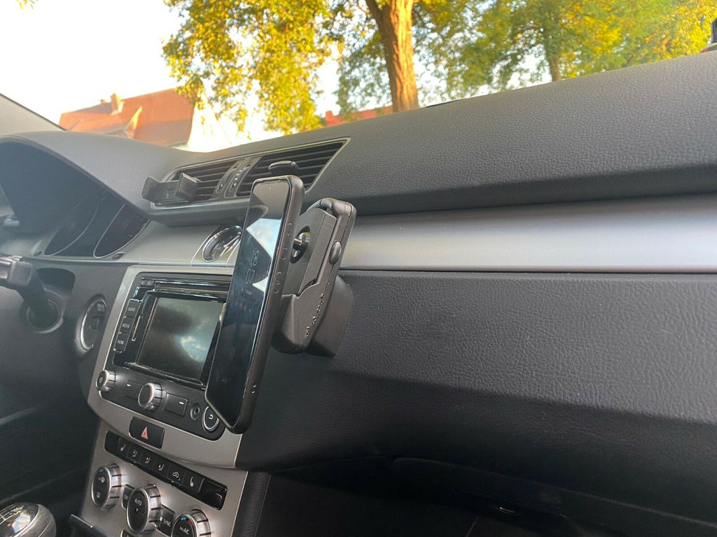 Smartphone Halterung für VW AUDI Handy Magnet schwenkbar Passat Golf EOS Polo