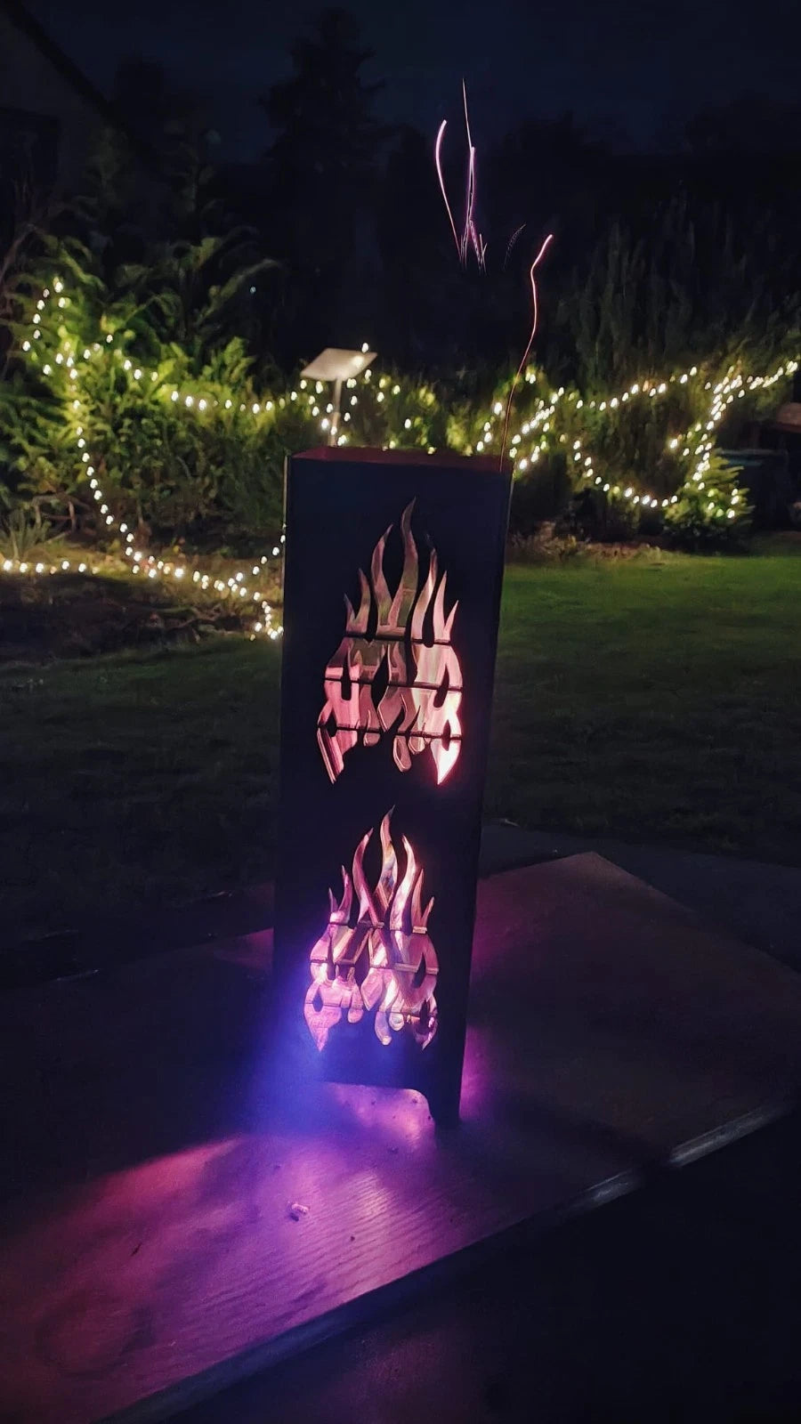 Feuer Garten Minigrill Feuerstelle Glühwein Ofen Party Grill Kamin Outdoor - Bild 6