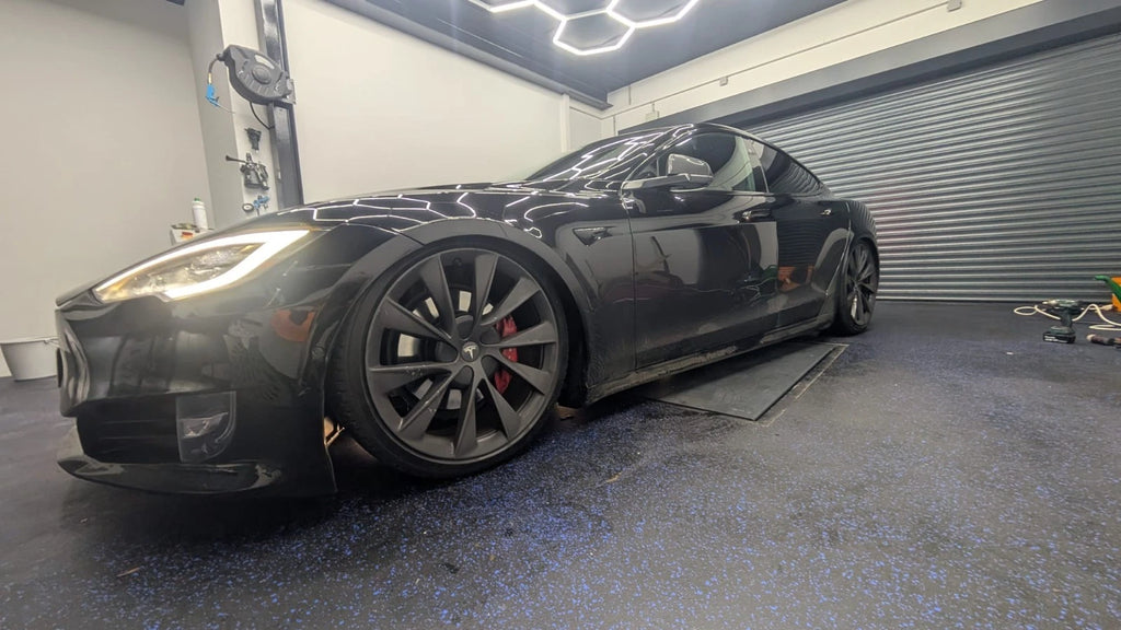 Tieferlegung für Tesla Model S Airmatic Airride Luftfahrwerk - Bild 7