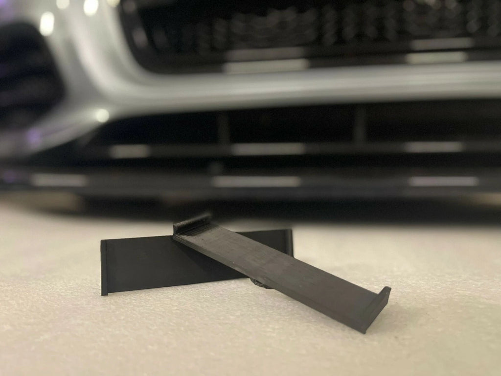 Kennzeichenhalter für Audi RS Wabengrill Klemmung rahmenlos Alu Kennzeichen Deu - Bild 8